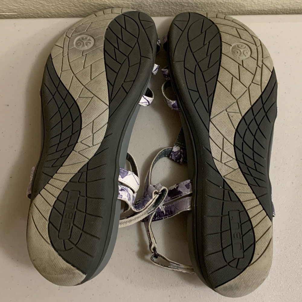 JBU Trapper Sport Hiking Sandals Women’s Size 10M Water Play Beach Purple White - Picture 4 of 7